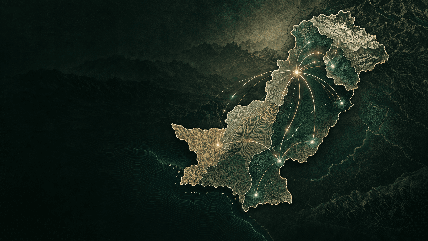 Illustrated Federal to provincial fiscal flow across Pakistan